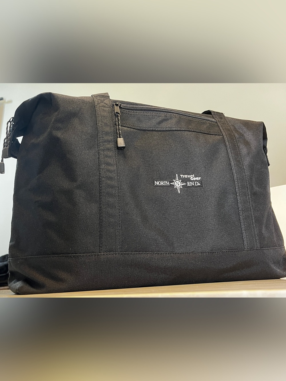 EUC North End Black Travel Duffel Bag, Sport bag weekends, Versatile Carryal